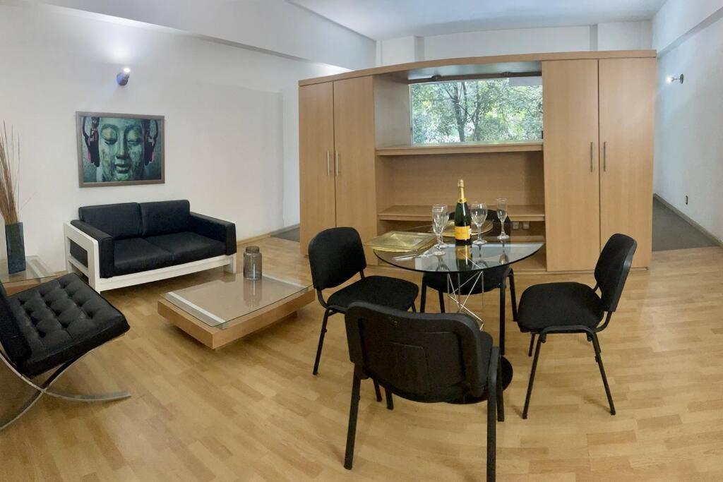 Loft Con Alberca, Gym Dowtown Mexico Lägenhet Exteriör bild