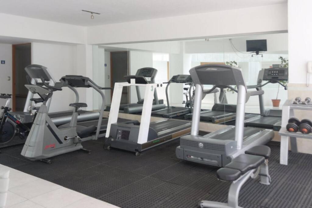 Loft Con Alberca, Gym Dowtown Mexico Lägenhet Exteriör bild