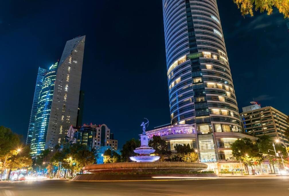 Loft Con Alberca, Gym Dowtown Mexico Lägenhet Exteriör bild